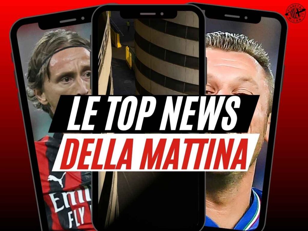 Modric illumina il Milan, Cassano lo demolisce. Stadio San Siro, svolta epocale