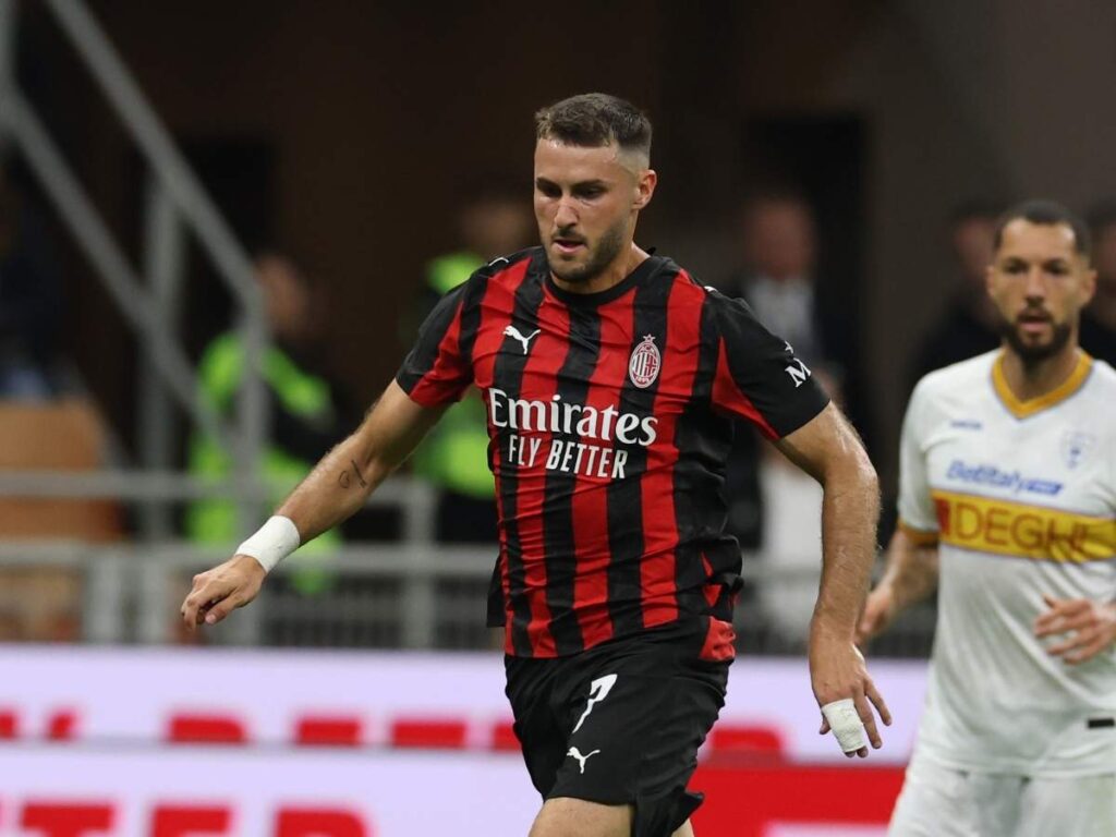 Milan-Lecce 1-0, torna al gol Gimenez. Assist di Bartesaghi. E Leao...