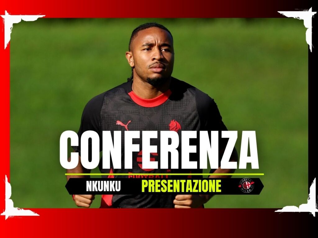 Milan, la conferenza stampa di presentazione di Nkunku | LIVE News