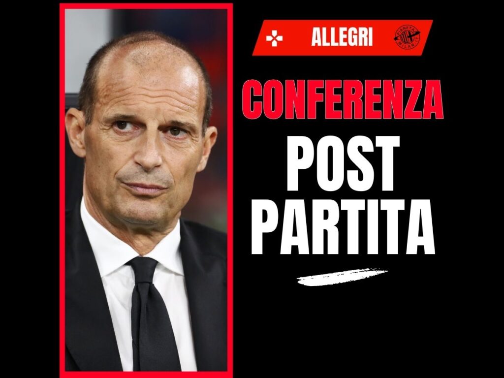 Allegri AC Milan conferenza post-partita Udinese-Milan 20 settembre 2025