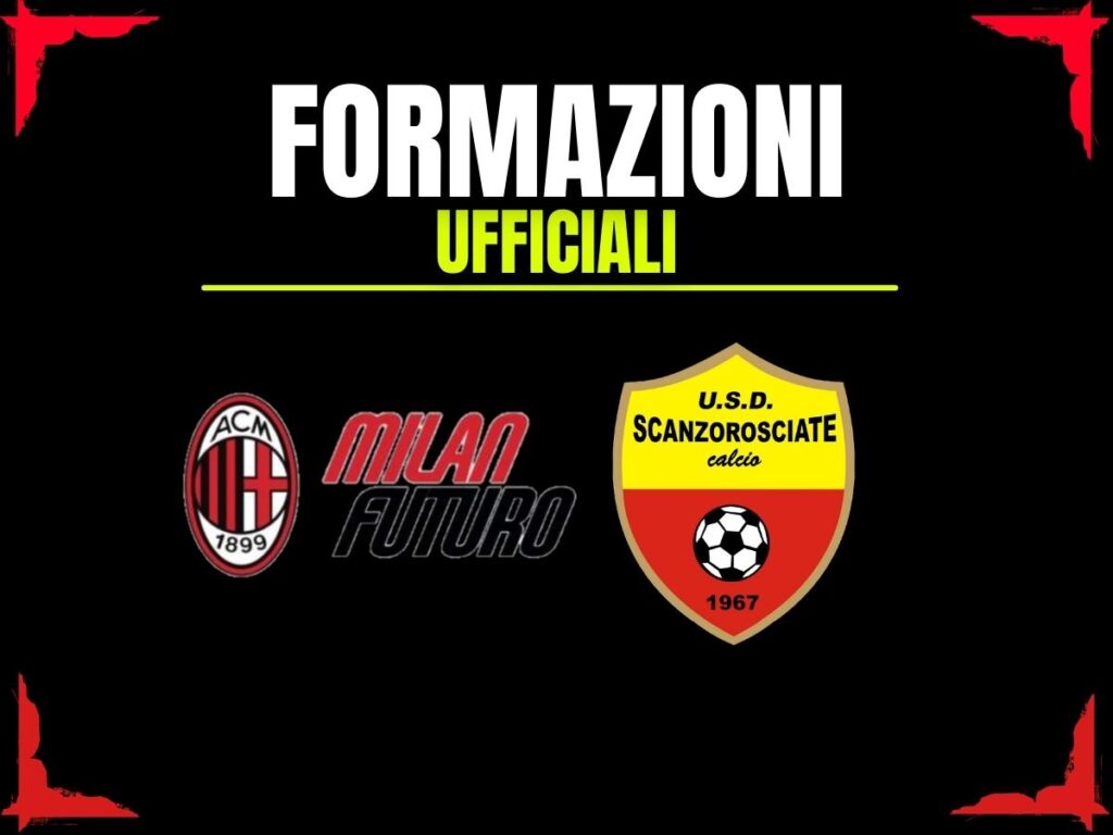 Serie D, formazioni ufficiali Milan Futuro-Scanzorosciate: giocano Torriani e Balentien