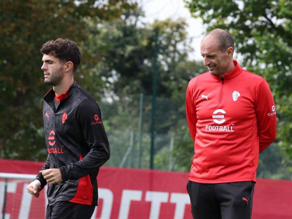 Pardo: "Allegri è cambiato? No. Pulisic? Fantasista razionale"