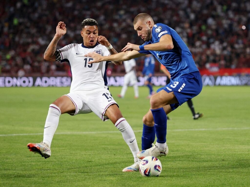 Serbia-Inghilterra 0-5: brutta sconfitta per Pavlovic e compagni