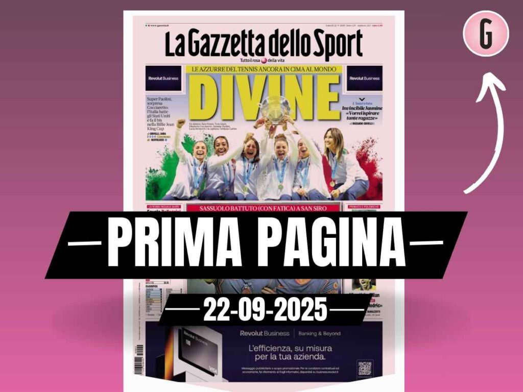 Prima pagina Gazzetta dello Sport: "Albertini: 'Milan da Scudetto con questo Modric'"