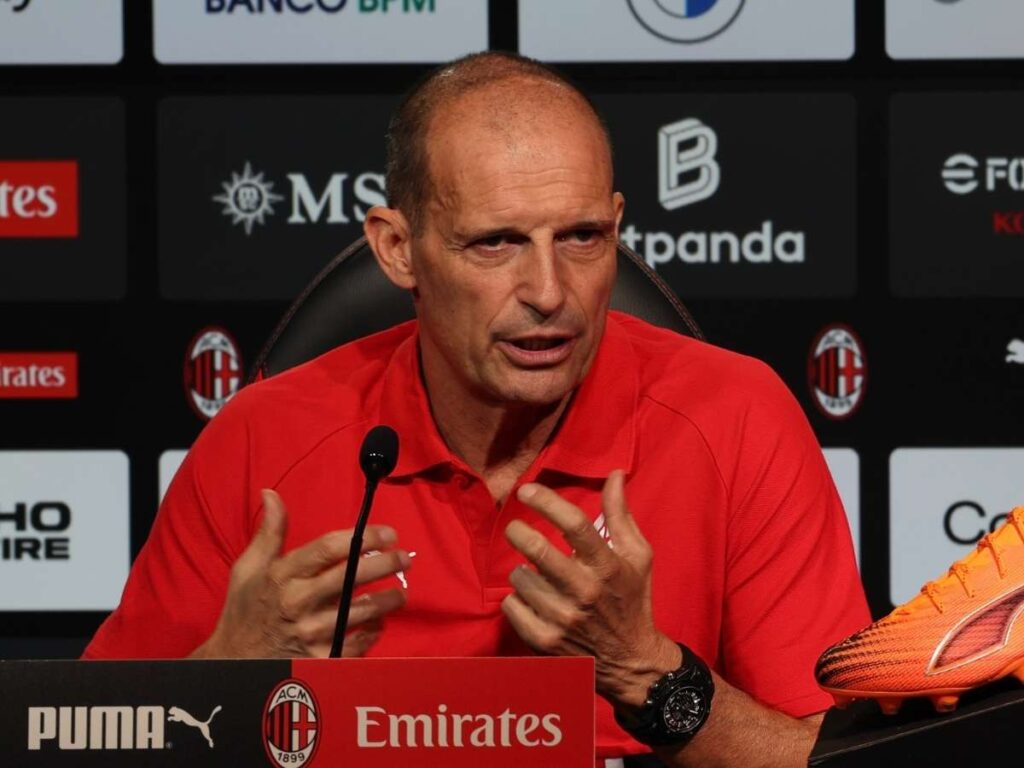 Milan-Como, Allegri dice la sua: "Se giocheremo in Italia, meglio. Se dovremo andare a Perth ..."
