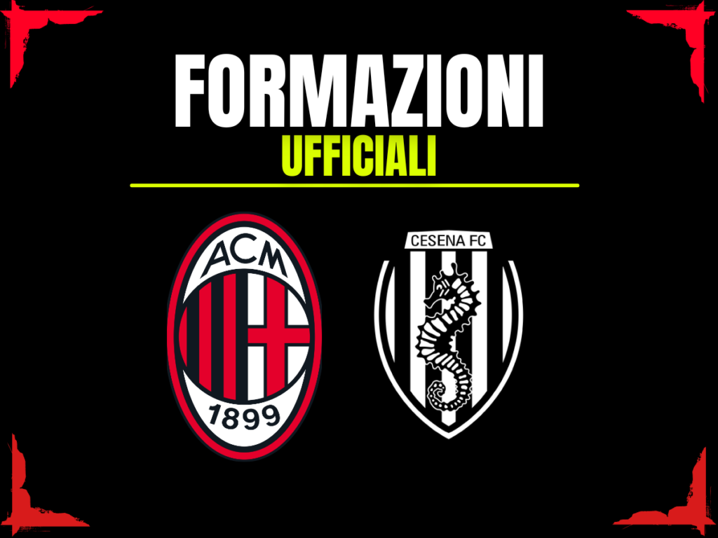 Formazioni ufficiali Milan Primavera Cesena 25 ottobre 2025