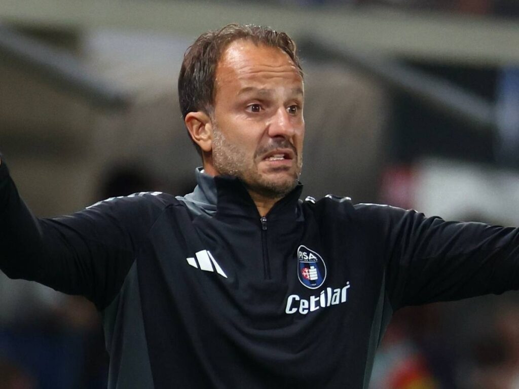 Pisa, Gilardino dopo il pareggio contro il Milan: "Non so sono più incazzato o felice"