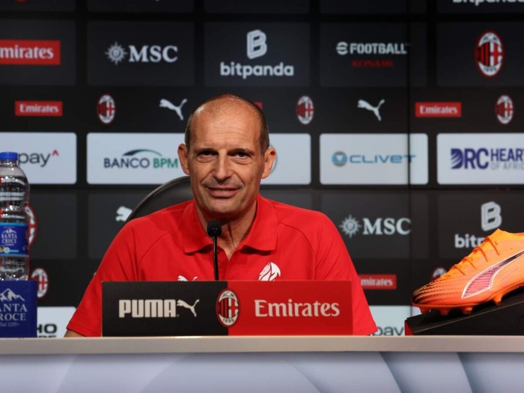 Milan-Fiorentina: data, luogo e orario della conferenza stampa di mister Allegri