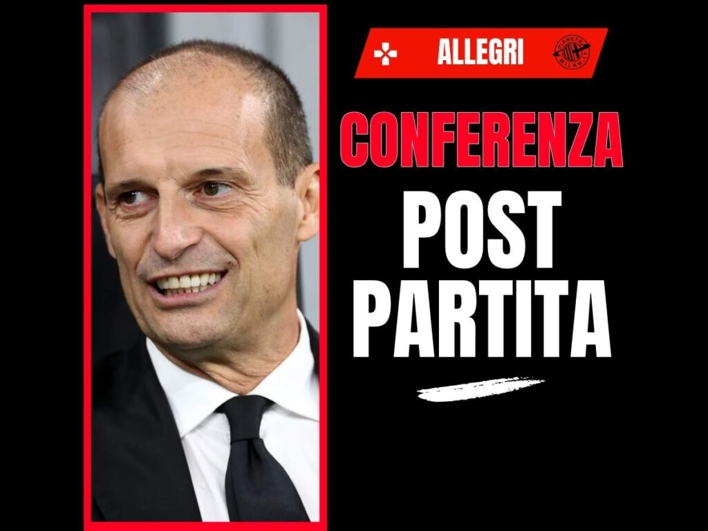 Allegri AC Milan conferenza post-partita Juventus-Milan 5 ottobre 2025
