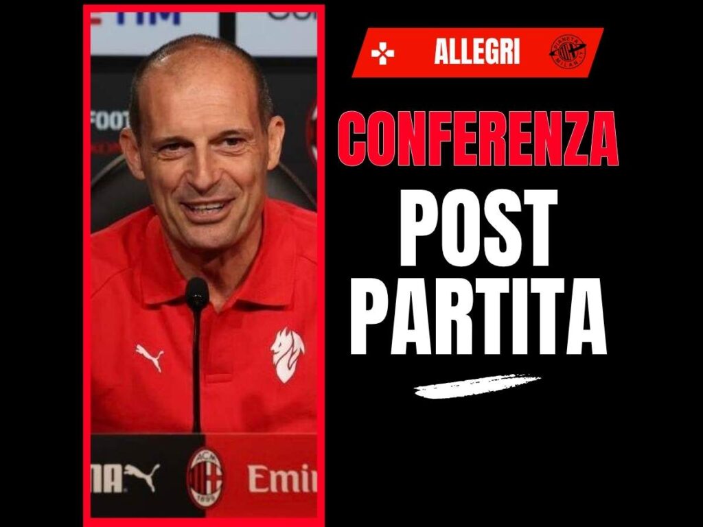 Allegri AC Milan conferenza post-partita Milan-Roma 2 novembre 2025
