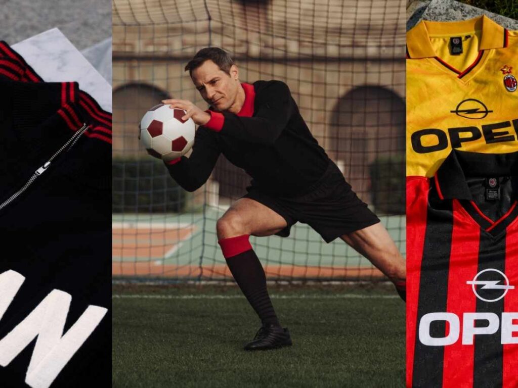 Milan, presentate le nuove collezioni vintage che celebra la storia rossonera (fonte acmilan.com)