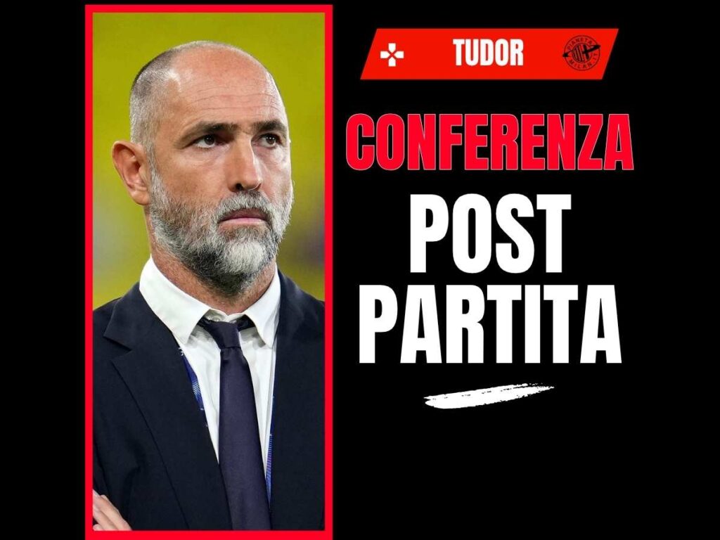 Tudor Juventus conferenza post-partita Juventus-Milan 5 ottobre 2025