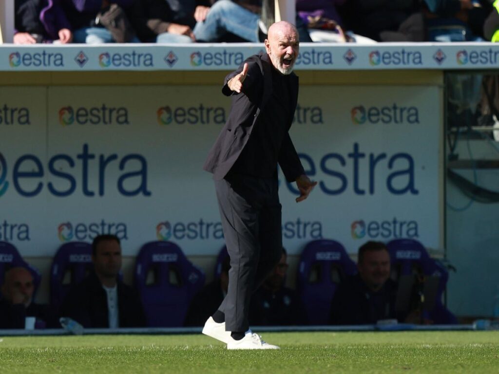 Pioli in conferenza alla vigilia di Milan-Fiorentina
