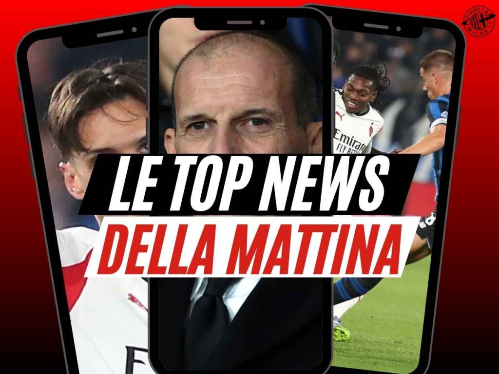 Milan, un punto contro l'Atalanta: il commento di Allegri. Male le punte. Mercato, Giménez via?