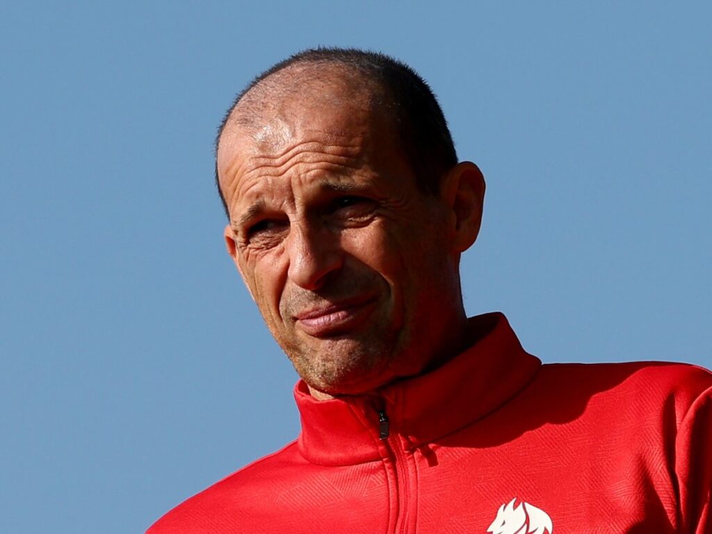 Allegri, allenatore del Milan, vuole più gol dai subentrati