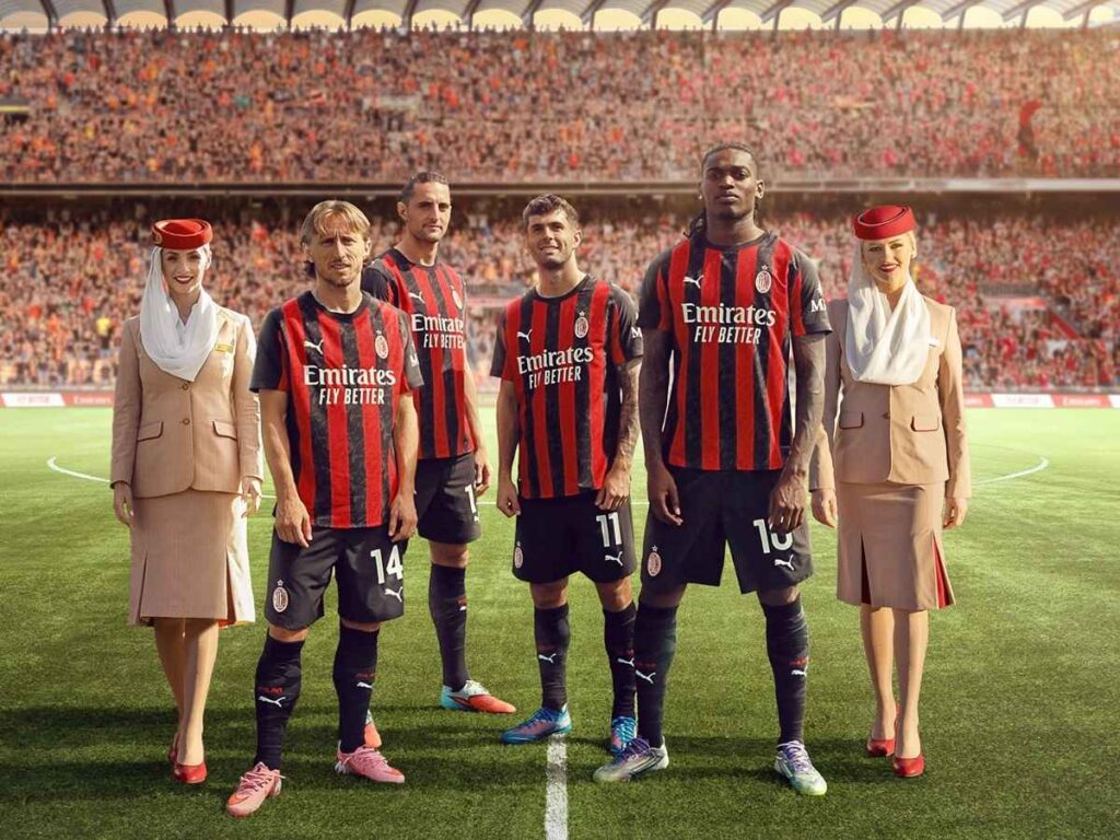 Milan ed Emirates, partnership rinnovata: consistente incremento della parte fissa per il Diavolo