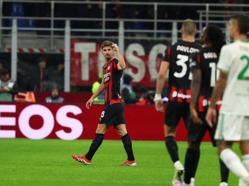 Gabbia al termine di Milan-Roma: "Tifosi super. Allegri ci ha dato tanto. Siamo un gruppo sano"