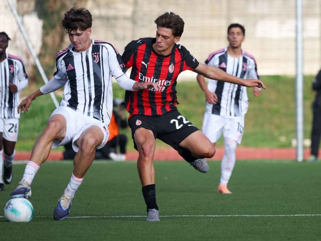 Milan Primavera-Juventus, sconfitta rossonera. Non basta il gol di Scotti