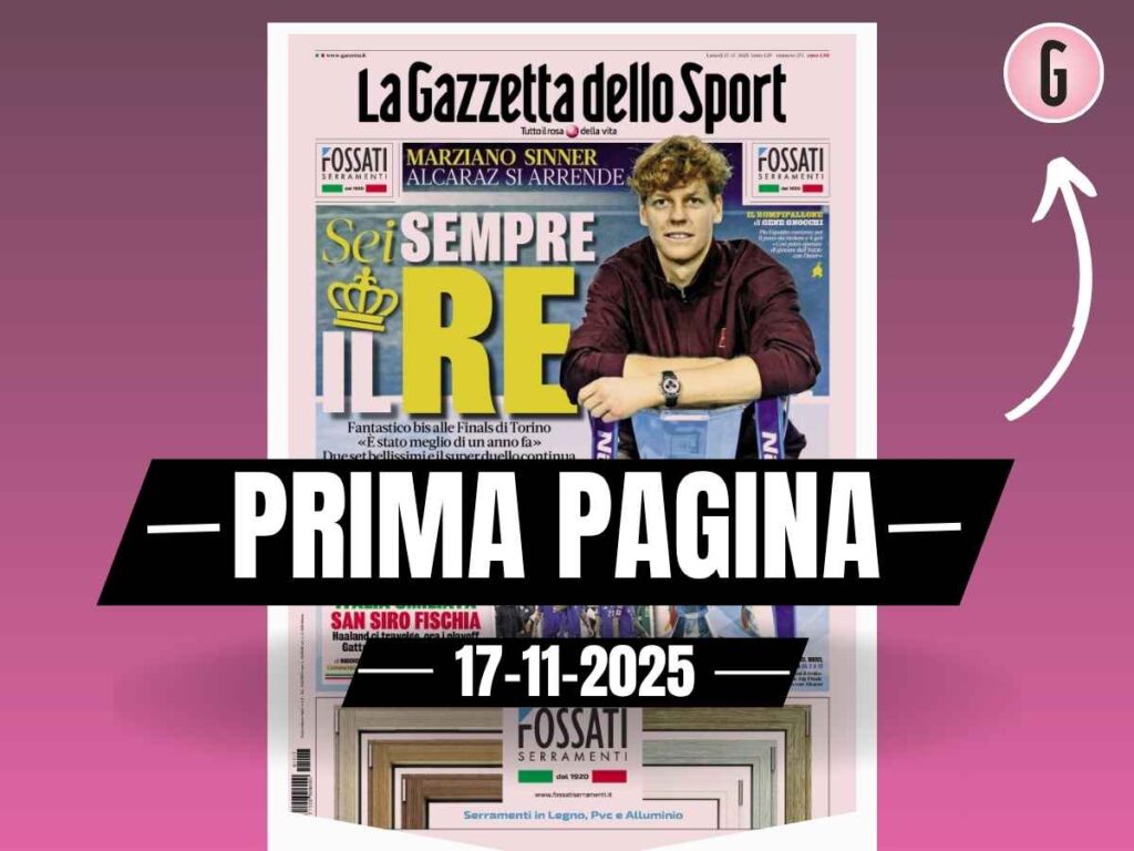 Prima pagina Gazzetta dello Sport: "Italia umiliata, 'San Siro' fischia: ora i playoff"