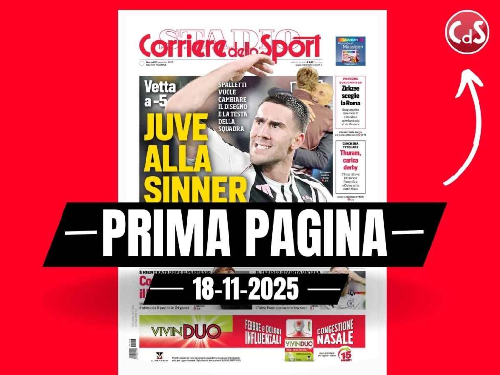 Prima pagina Corriere dello Sport: "Il Milan prova per Füllkrug: operazione 'low cost'"