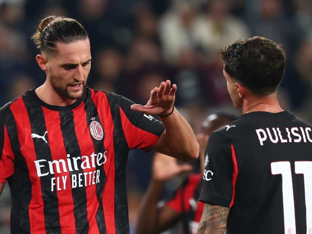 Milan, che numeri con Rabiot e Pulisic: il loro rientro in campo sarà fondamentale