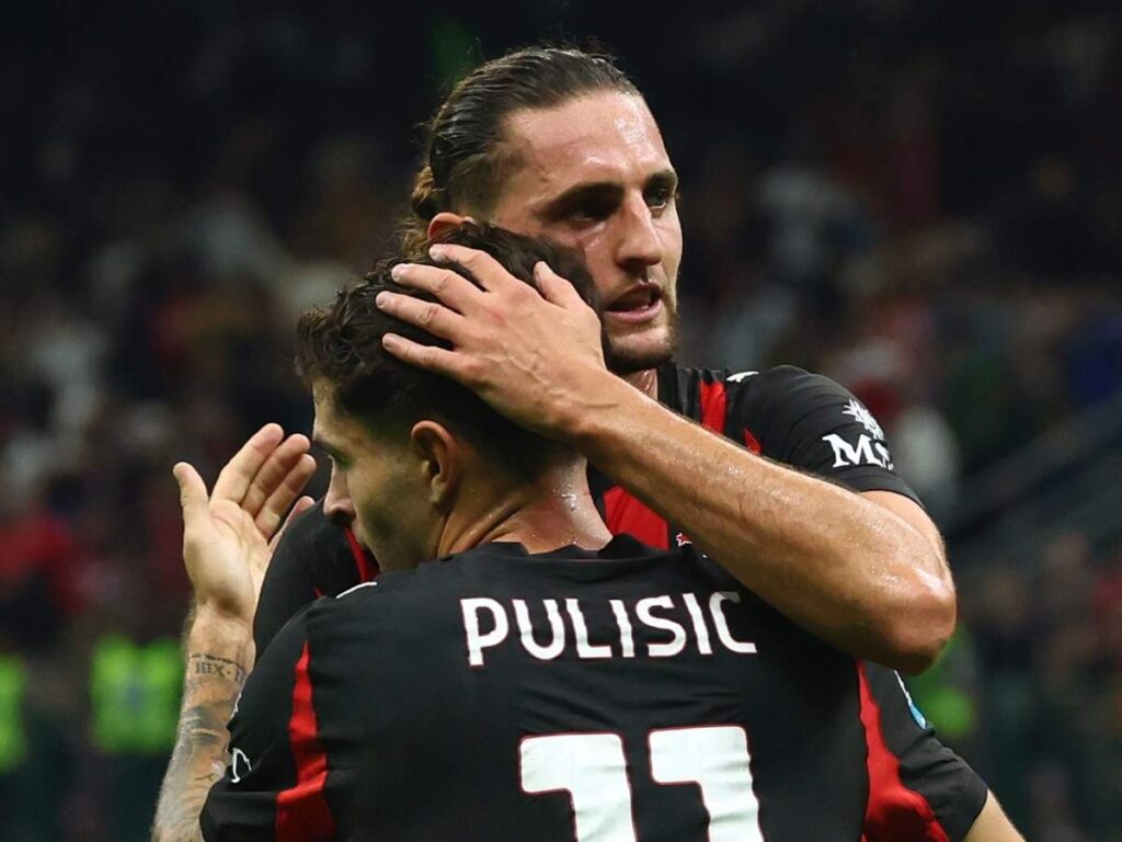 Milan, una bella notizia per Allegri da Milanello che riguarda Pulisic e Rabiot