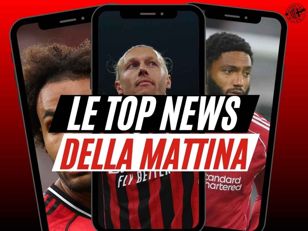Milan, parlano gli ex Kjær e Reijnders. Mercato, due colpi in arrivo dalla Premier League