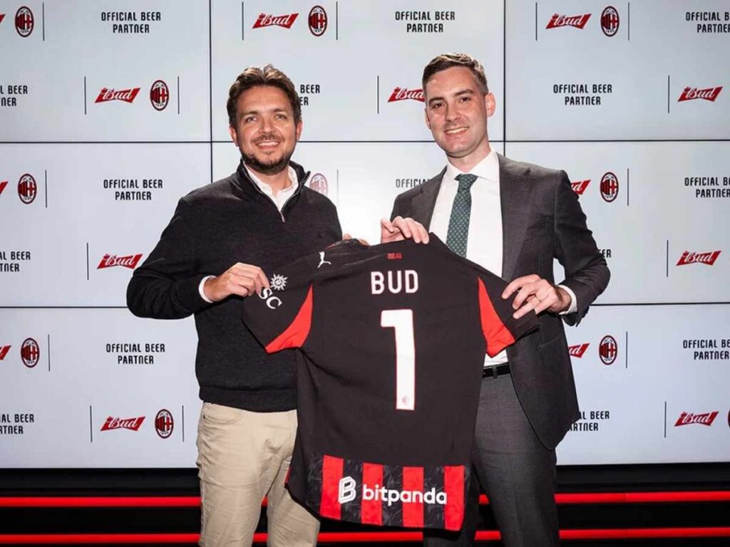 Milan, nuova partnership: BUD diventa Official Beer Partner e Regional Partner. Il comunicato