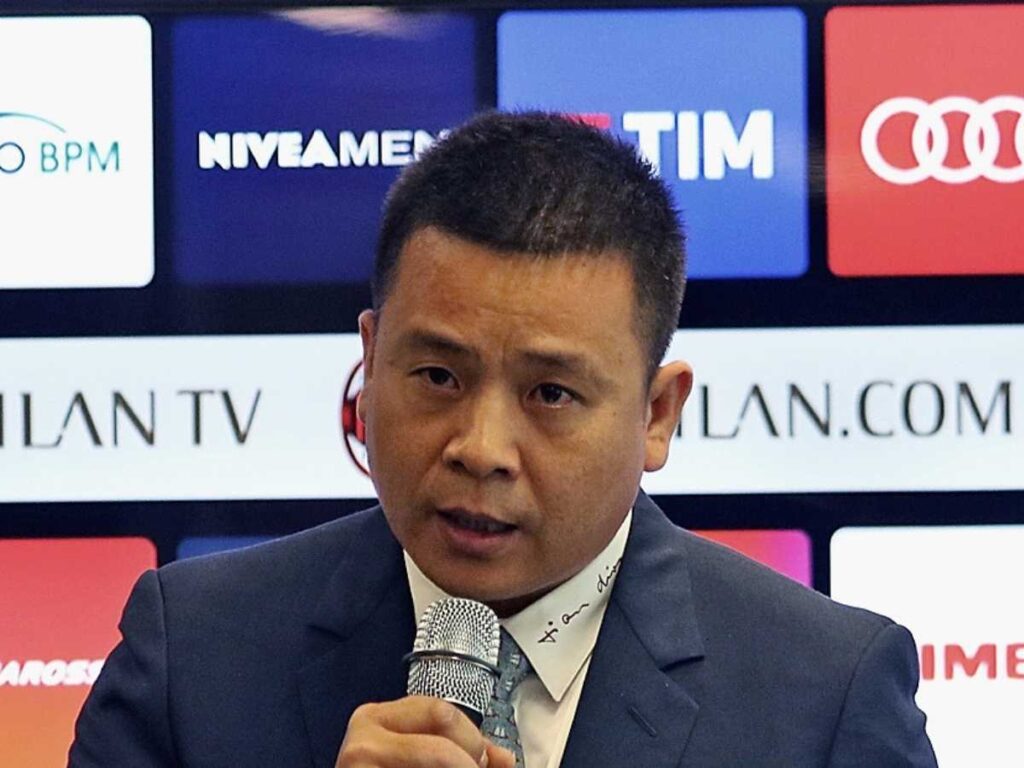 Yonghong Li dichiarato fallito: debiti non saldati per l'ex proprietario del Milan