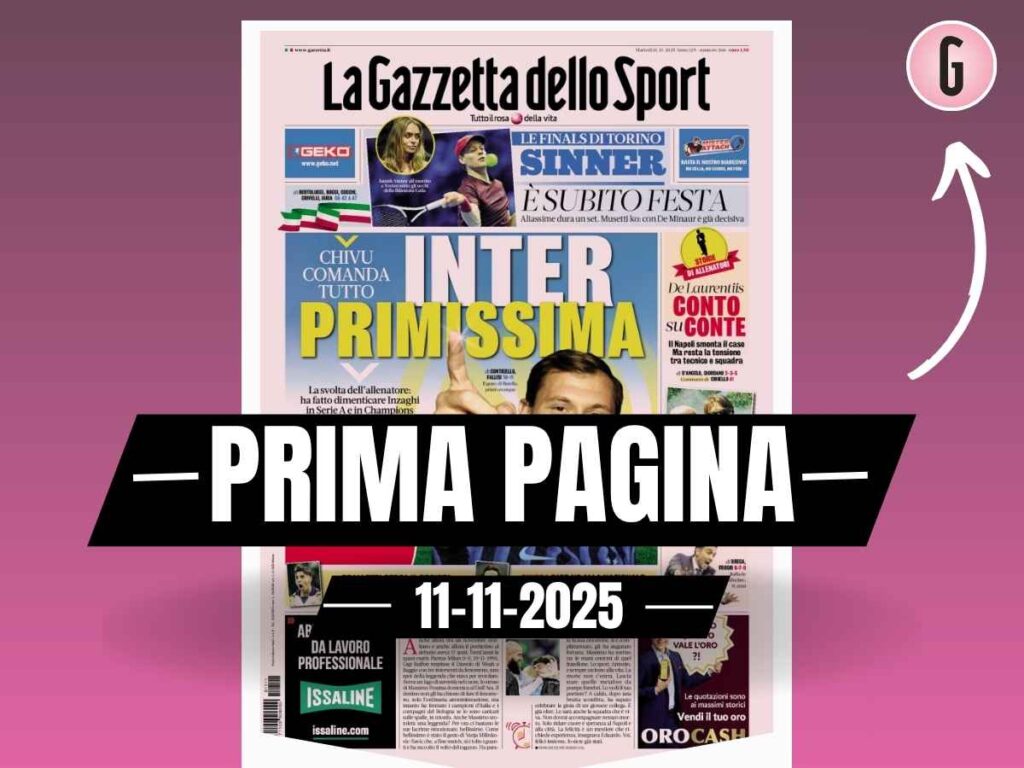 Prima pagina Gazzetta dello Sport: "L'infinito Modric rinnova: nel Milan anche a 41 anni"
