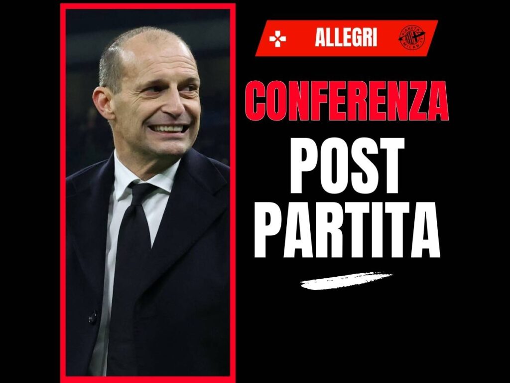 Allegri AC Milan conferenza post-partita Milan-Lazio 29 novembre 2025