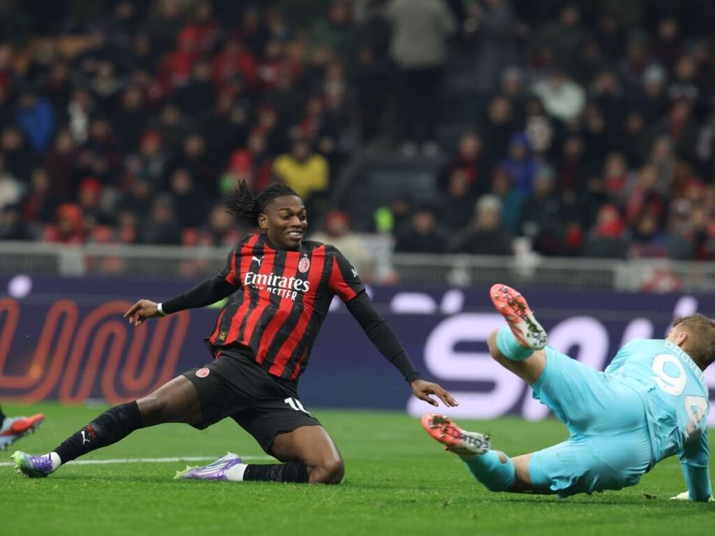 Milan-Lazio 1-0 (90'): Leao gol, vittoria meritata con brivido finale | Serie A News