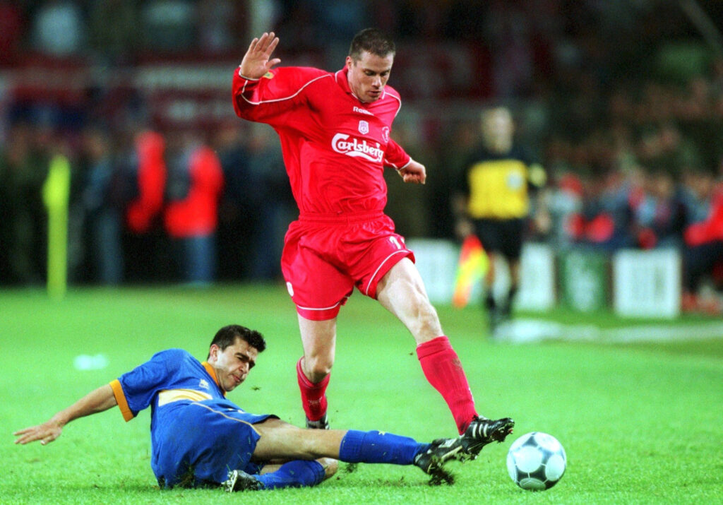FUSSBALL/FC LIVERPOOL - CD ALAVES 5:4 nach Verlaengerung und Golden Goal