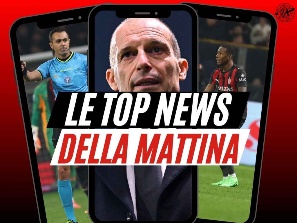 Milan, 'rabbia' Allegri. Bordate contro Estupinan. Clamoroso errore del VAR. E Leao ...