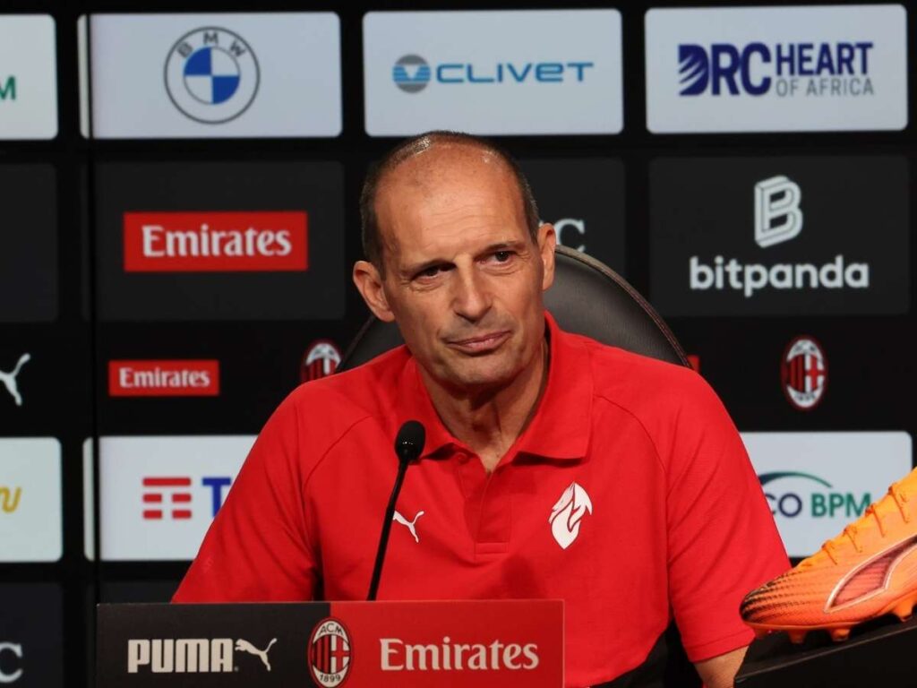 Bollettino Milan, Allegri: "Gimenez importante, ma non ci sarà. Fofana..."