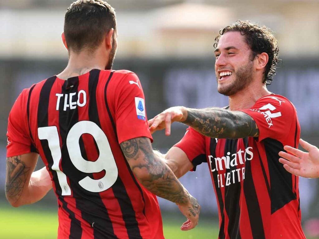 Tanti auguri a Calabria. Gli auguri social del Milan e di Theo Hernandez