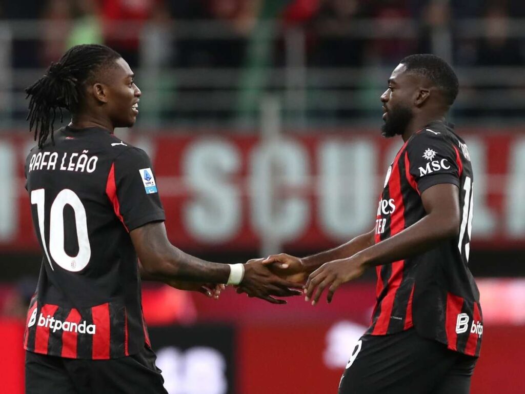 Napoli-Milan di Supercoppa Italiana, Allegri: "Ecco come stanno Leao e Fofana"