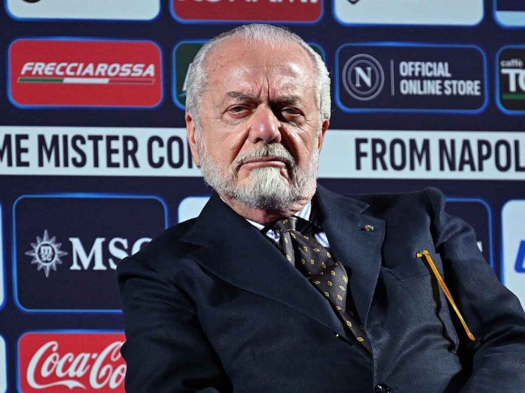 De Laurentiis polemico sul tema stadi: "Come competo con Milan e Inter?"