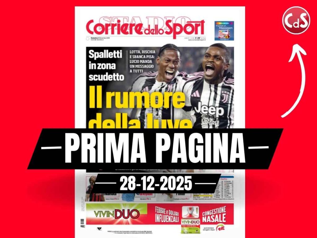 Prima pagina Corriere dello Sport: "Nkunku, ultima chiamata"