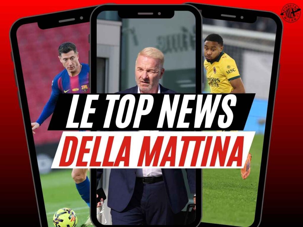 Milan, clamoroso: incontro per Nkunku. Nuovo difensore nel mirino. Tare ci prova per Lewandowski