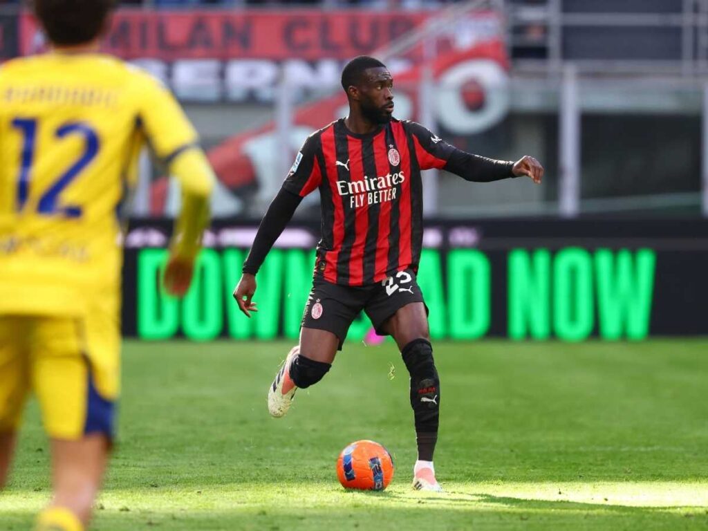 Fikayo Tomori AC Milan Milan-Verona 3-0 Serie A 2025-2026