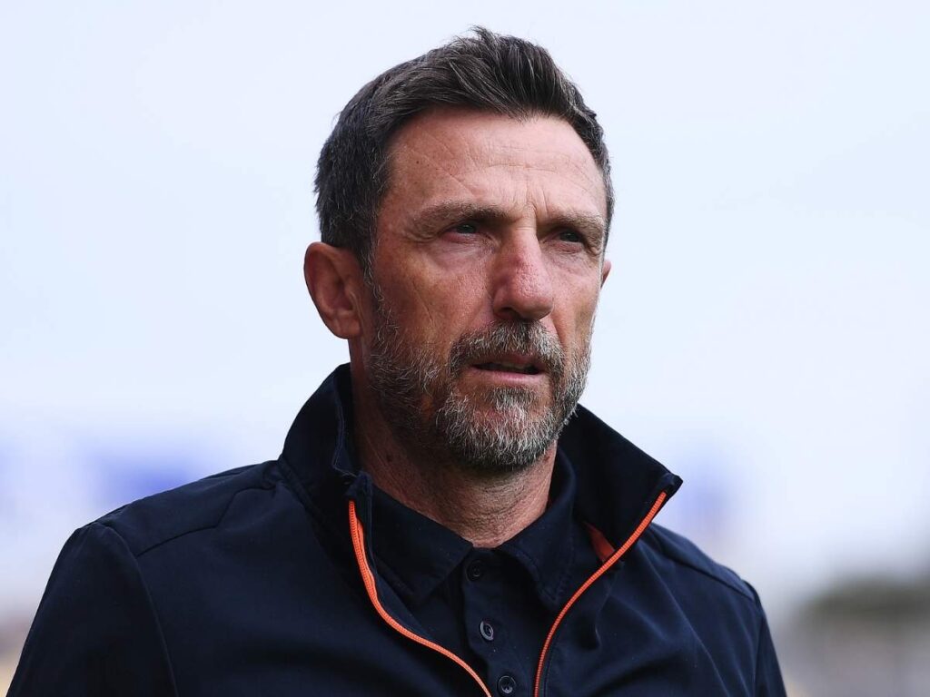 Di Francesco espulso accenna ad Allegri: "Gli altri buttano le giacche, io..."
