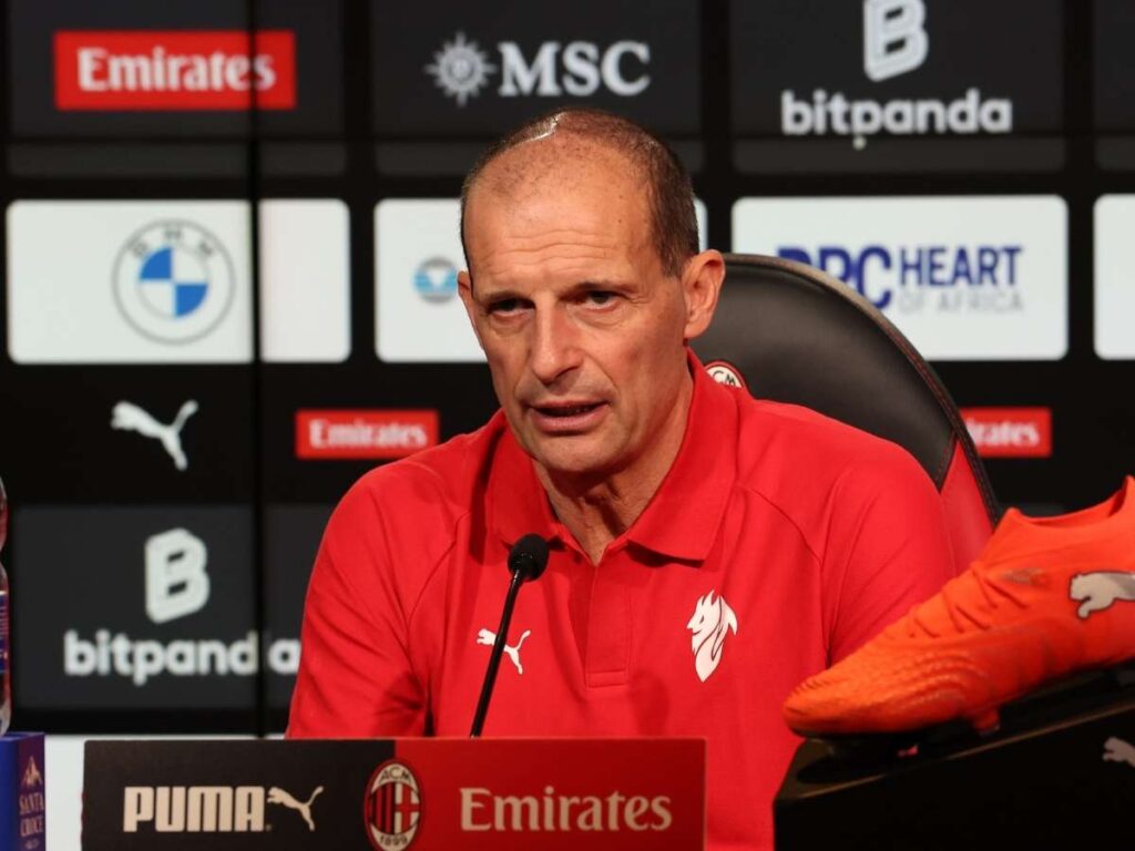 Allegri in conferenza: "Pulisic ha avuto la febbre, vediamo se ci sarà"