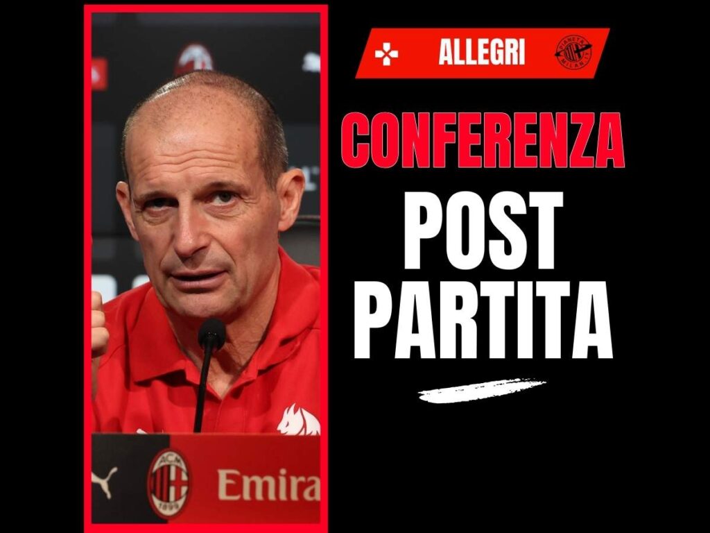 Allegri AC Milan conferenza post-partita Milan-Verona 28 dicembre 2025