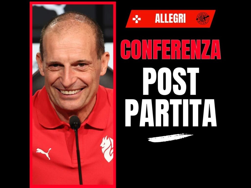 Allegri in conferenza dopo Lazio-Milan: "Nel nostro miglior momento preso gol. Ma ora ..."