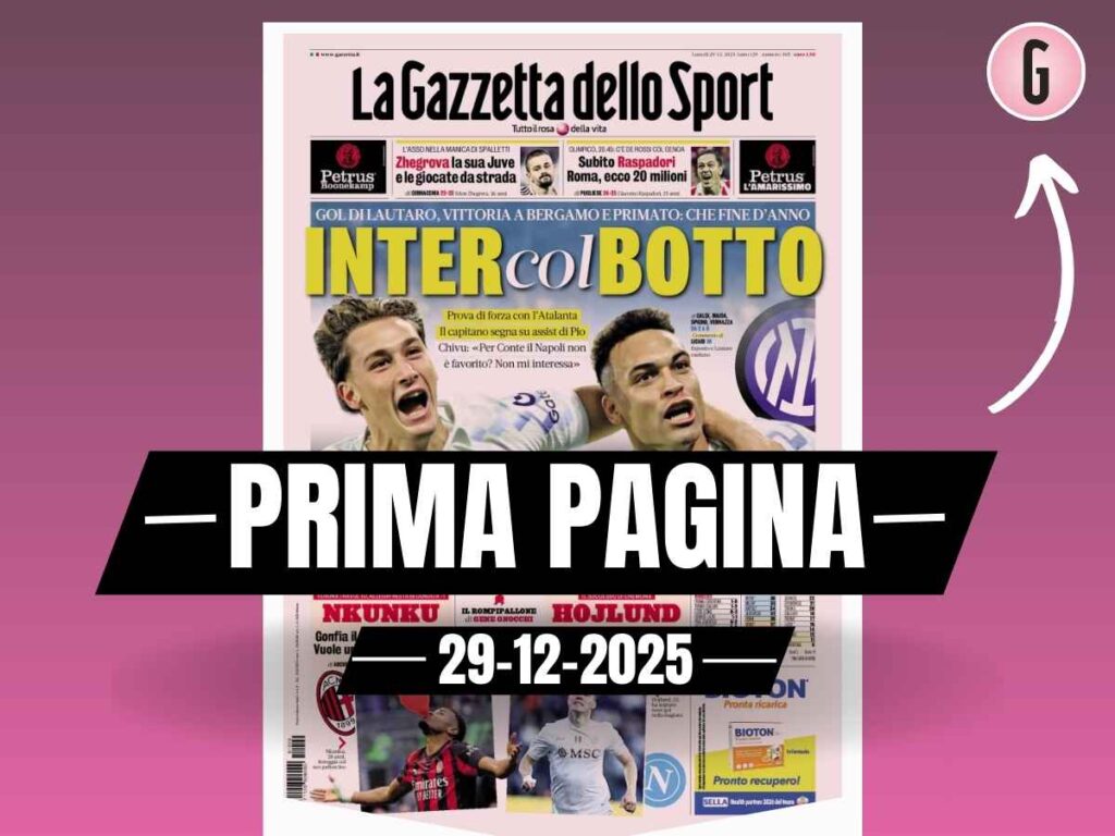 Prima pagina Gazzetta dello Sport: "Nkunku gonfia il Milan con due gol. Vuole un futuro da Diavolo"