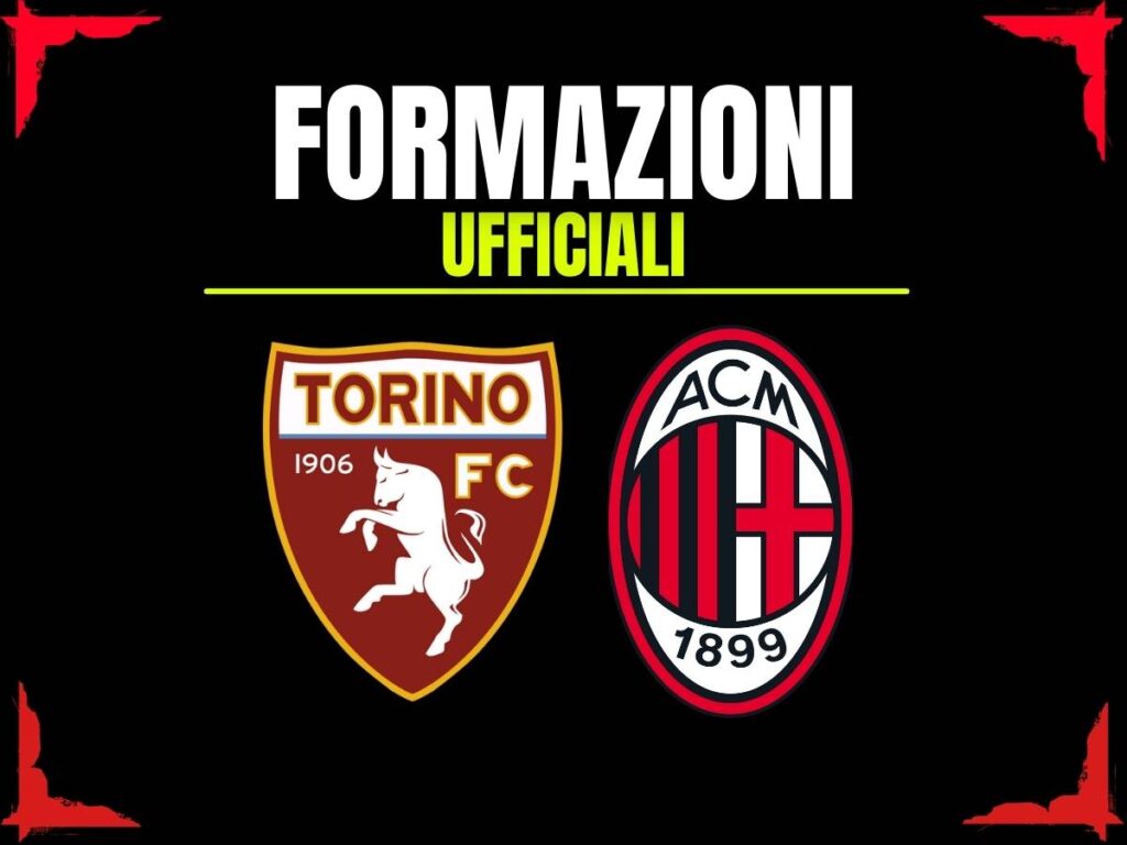 Torino-Milan, le formazioni ufficiali: le scelte di Allegri e la decisione su Pulisic
