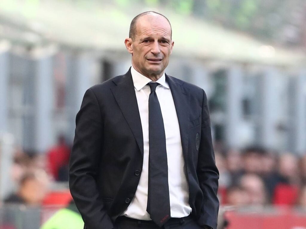 Massimiliano Allegri AC Milan Milan-Sassuolo 2-2 Serie A 2025-2026