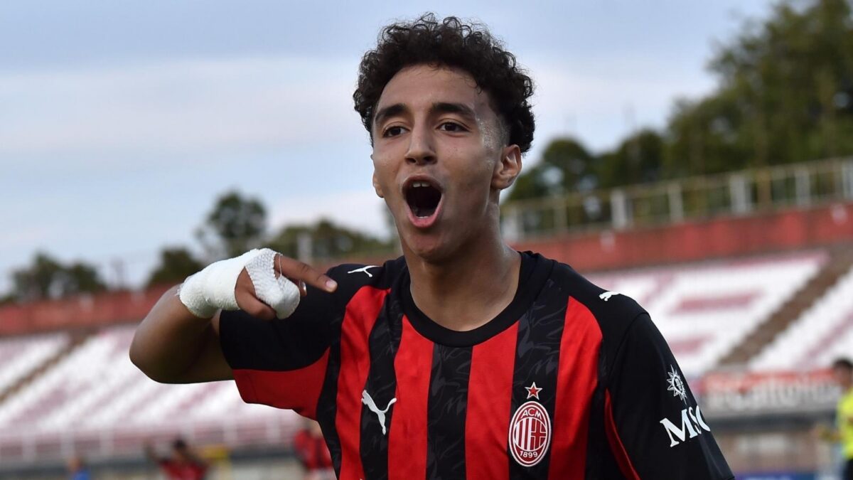 Akram Jadid, attaccante Milan Under15