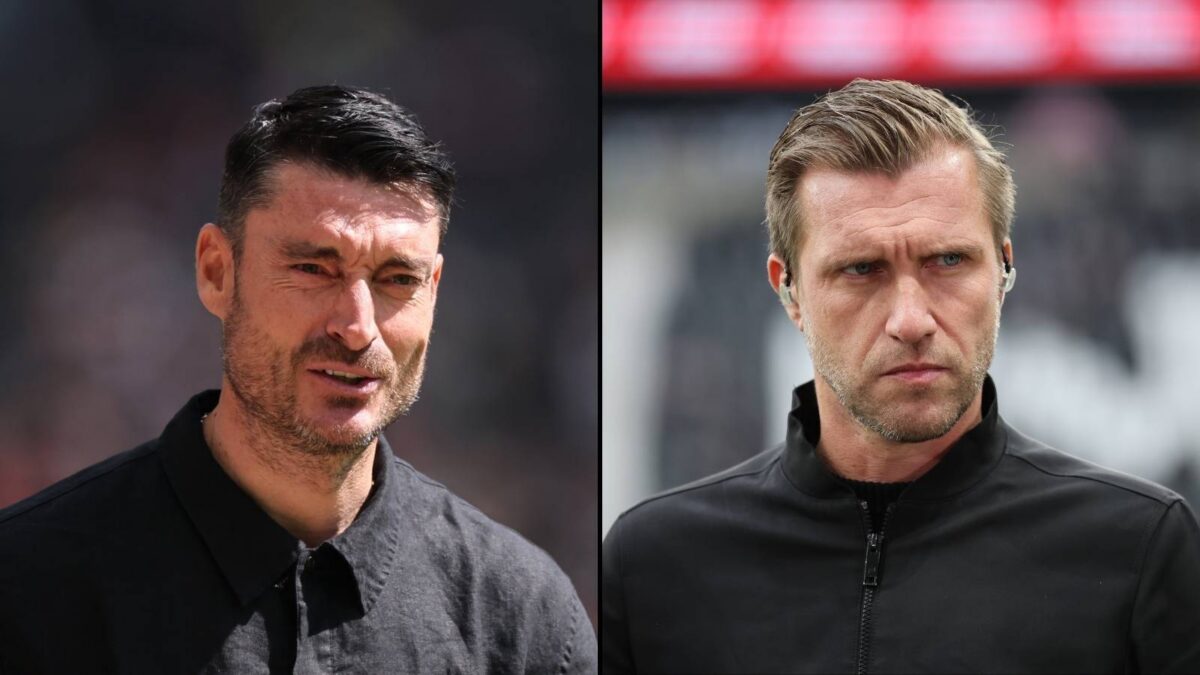 Albert Riera e Markus Krosche